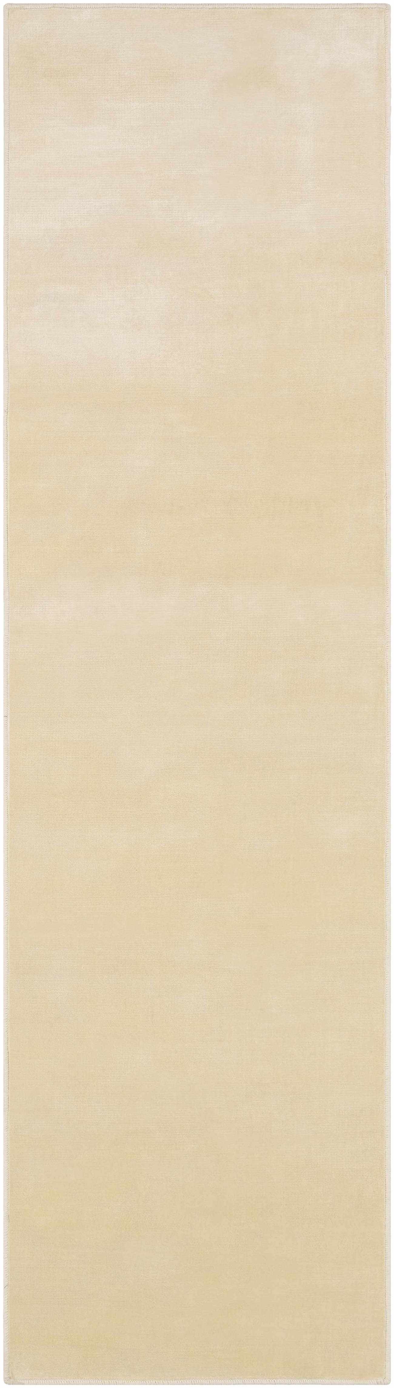 Custom Size Pamela Ivory Hand Loomed Runner Rug