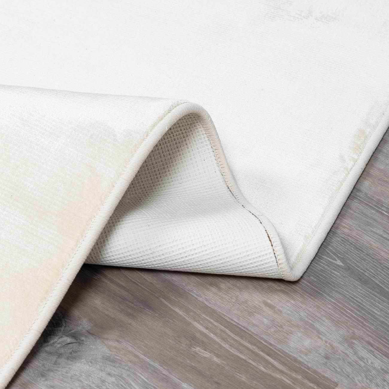 Custom Size Pamela Ivory Hand Loomed Runner Rug
