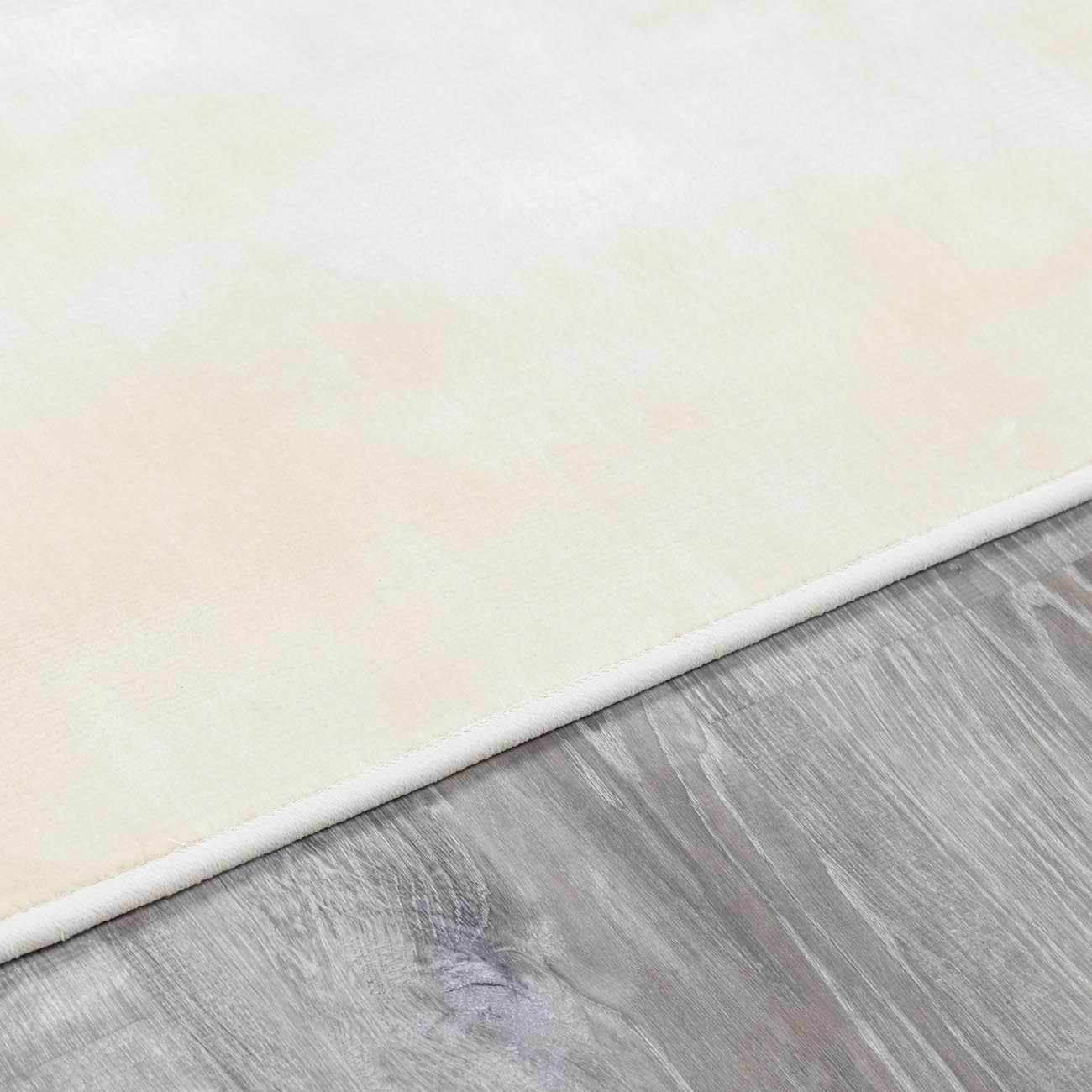 Custom Size Pamela Ivory Hand Loomed Runner Rug