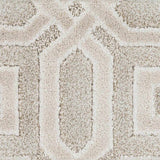 Custom Size Patrick Beige Geometric Runner Rug