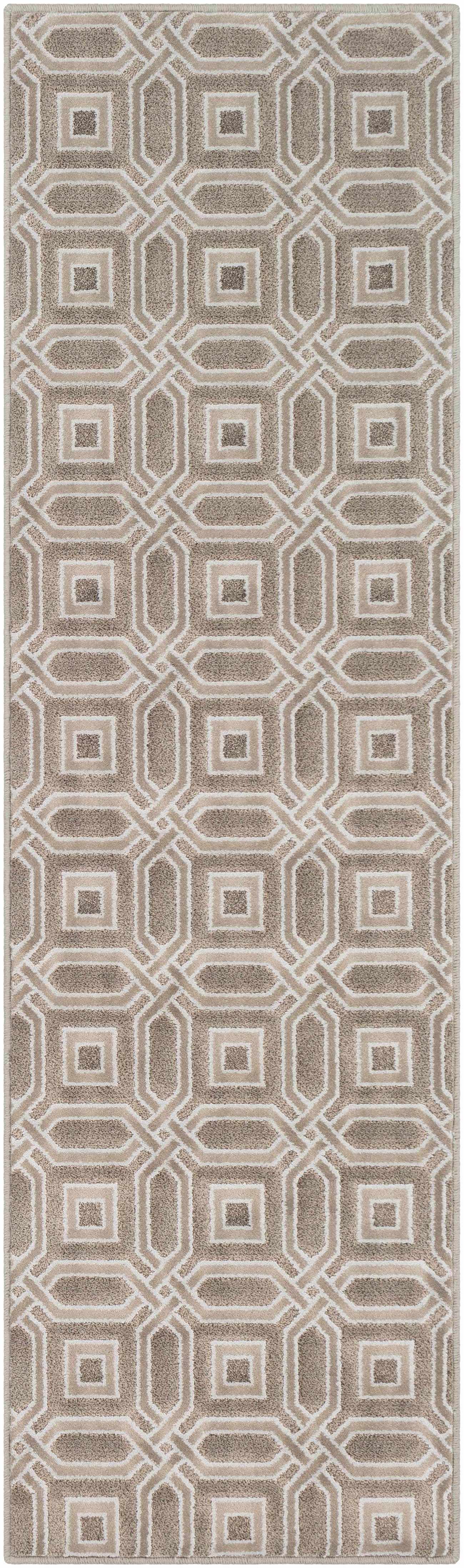 Custom Size Patrick Brown Geometric Runner Rug