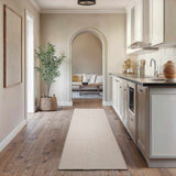 Custom Size Serap Beige Runner Rug