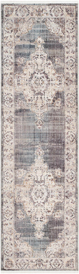 Crea Gray Zola Runner Rug
