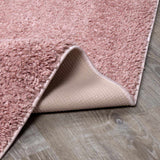 Judy Burgundy Washable Runner Rug - Clearance