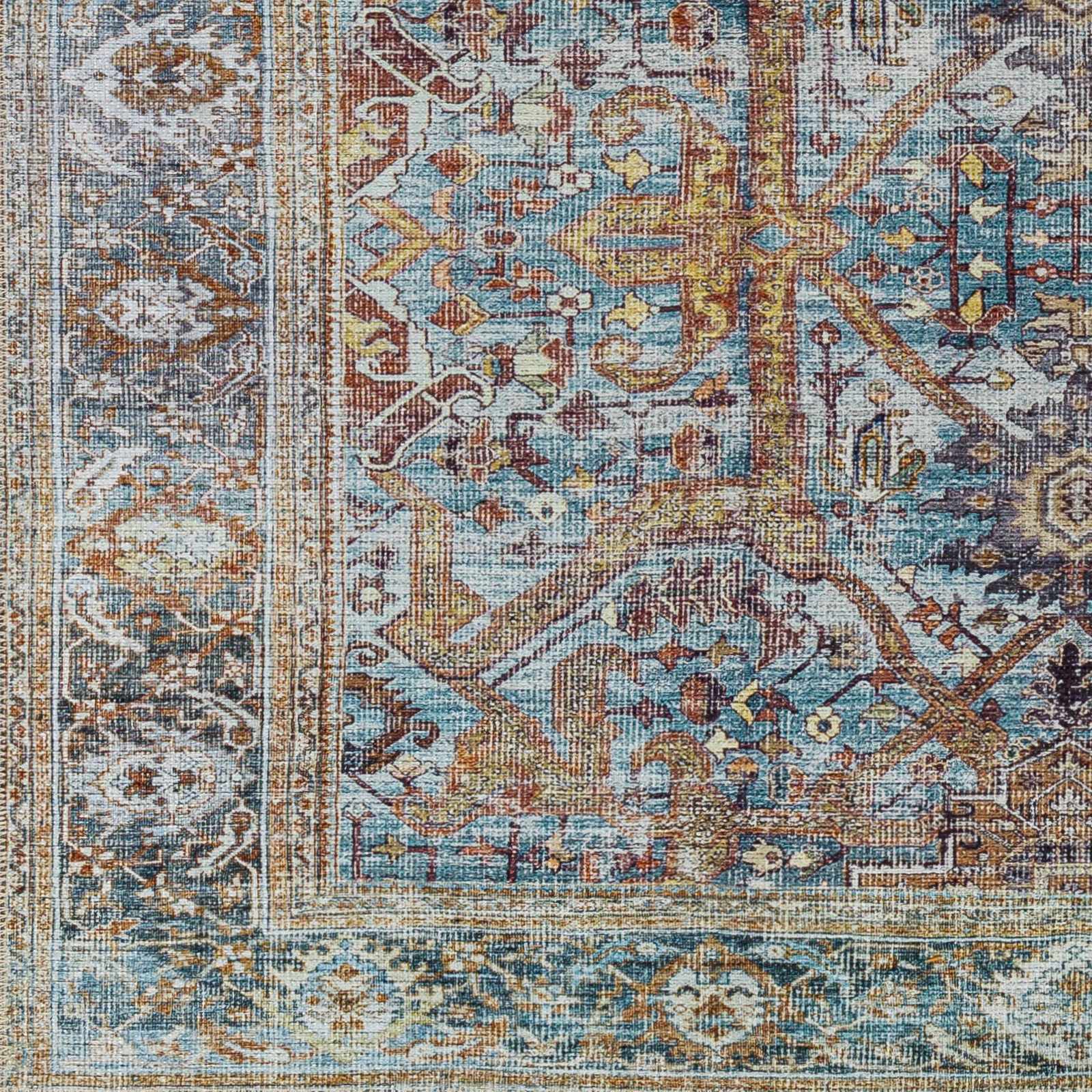 Sample Kaif Washable Area Rug