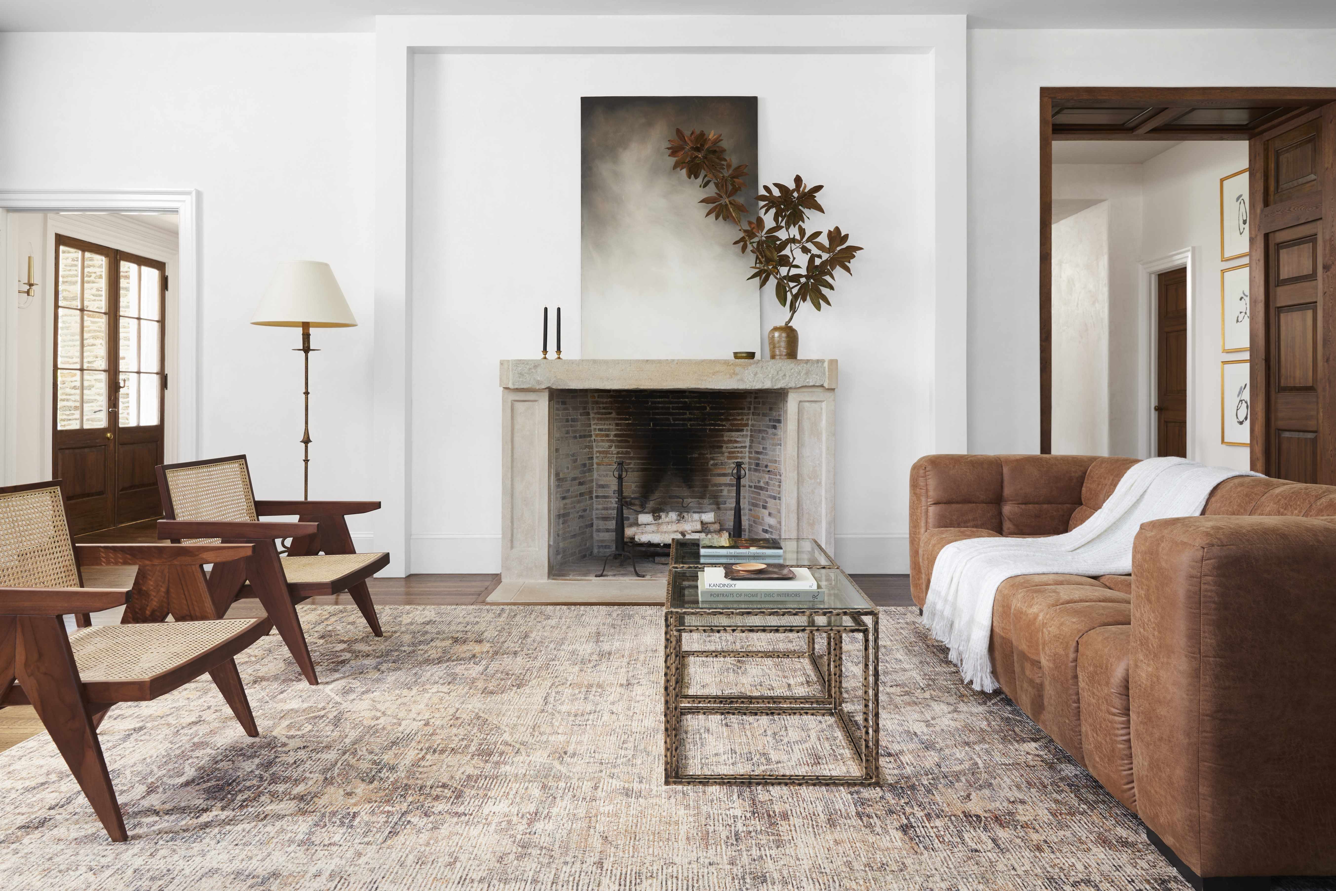 Sample Marlene Medallion Brown Area Rug - Livabliss x Becki Owens