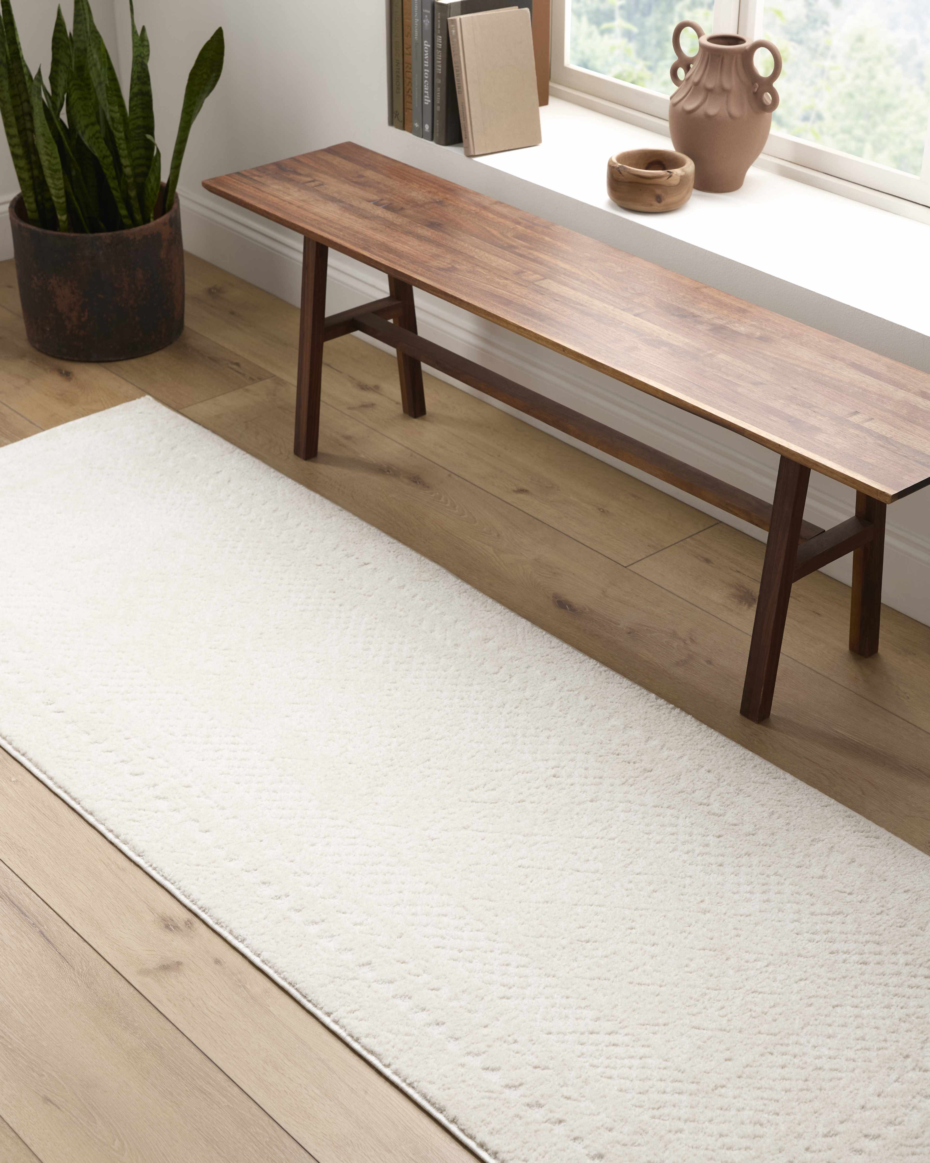 Julio Ivory Runner Rug