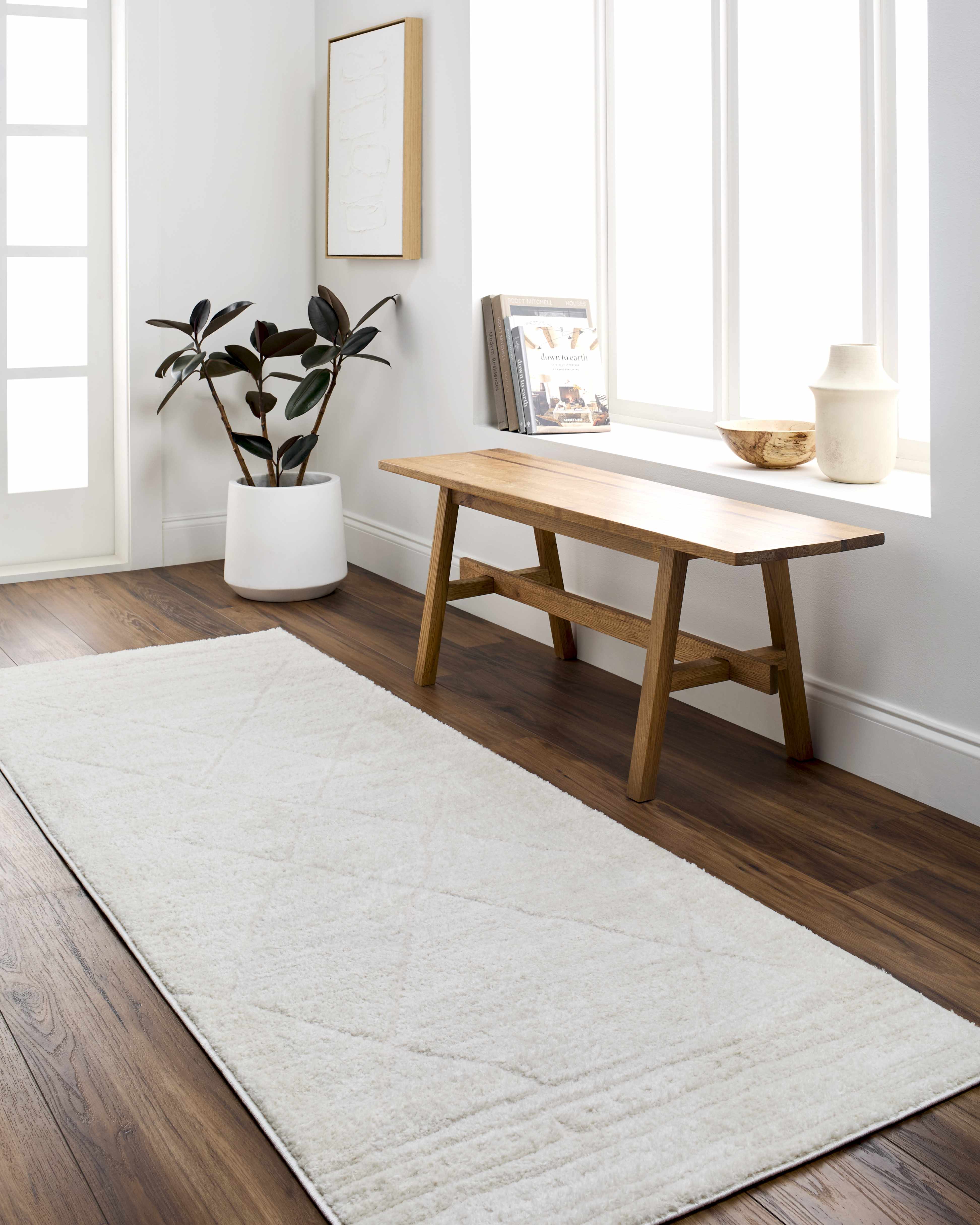 Keone Ivory Runner Rug
