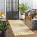 Asif Mustard Runner Rug