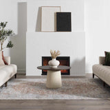 Emke Cream Washable 7ft Runner Rug