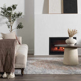 Emke Cream Washable 7ft Runner Rug