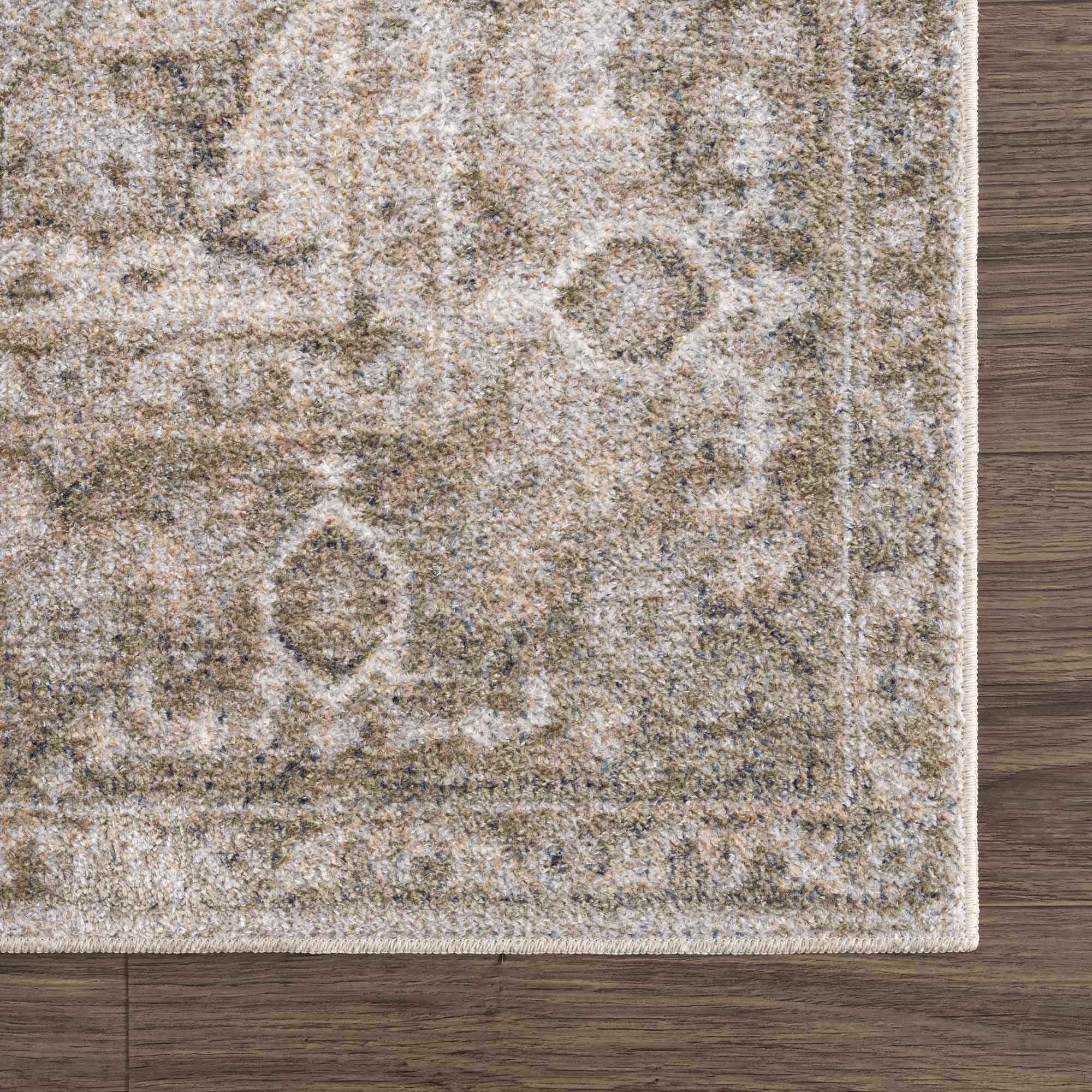 Sample Gael Cream Washable Area Rug