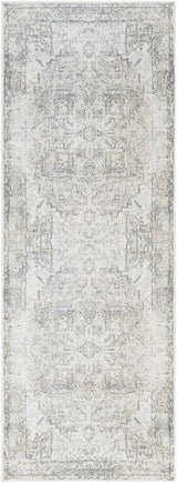 Olive Hera Washable Runner Rug