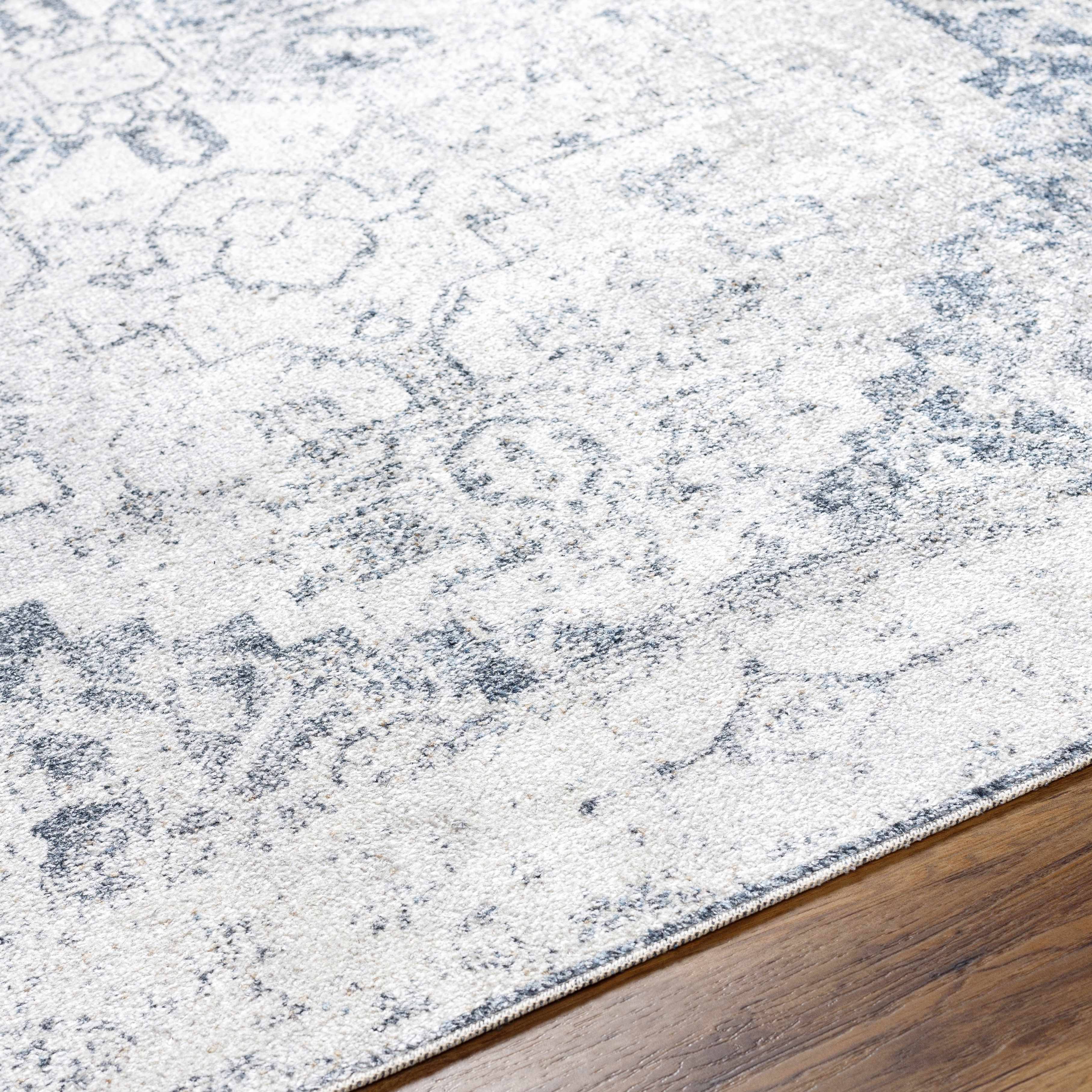 Ivory Hera Washable Runner Rug