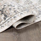 Rudo Beige Washable 7ft Runner Rug