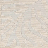 Sample Keto Cream Zebra Print Washable Area Rug