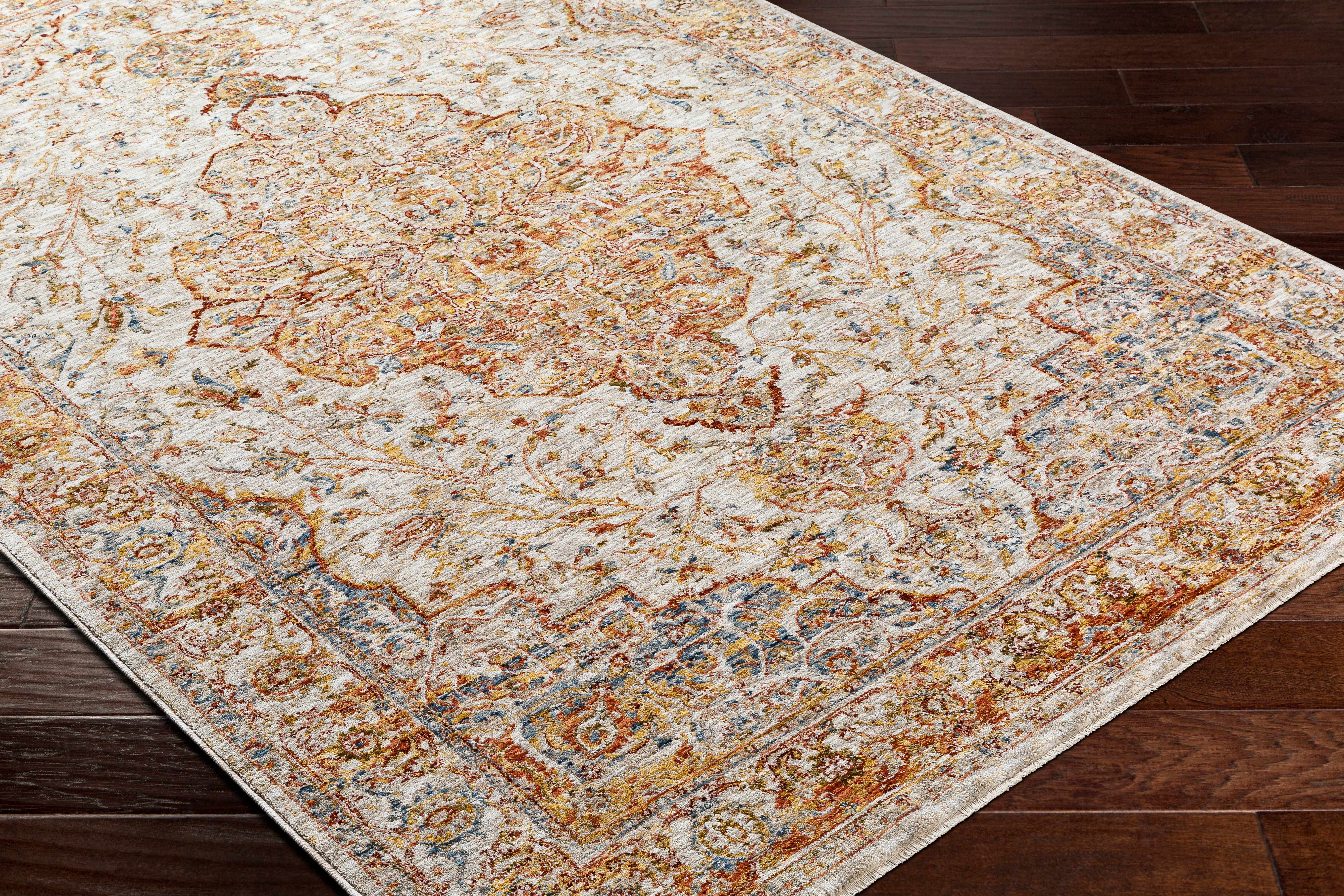 Aman Beige Runner Rug