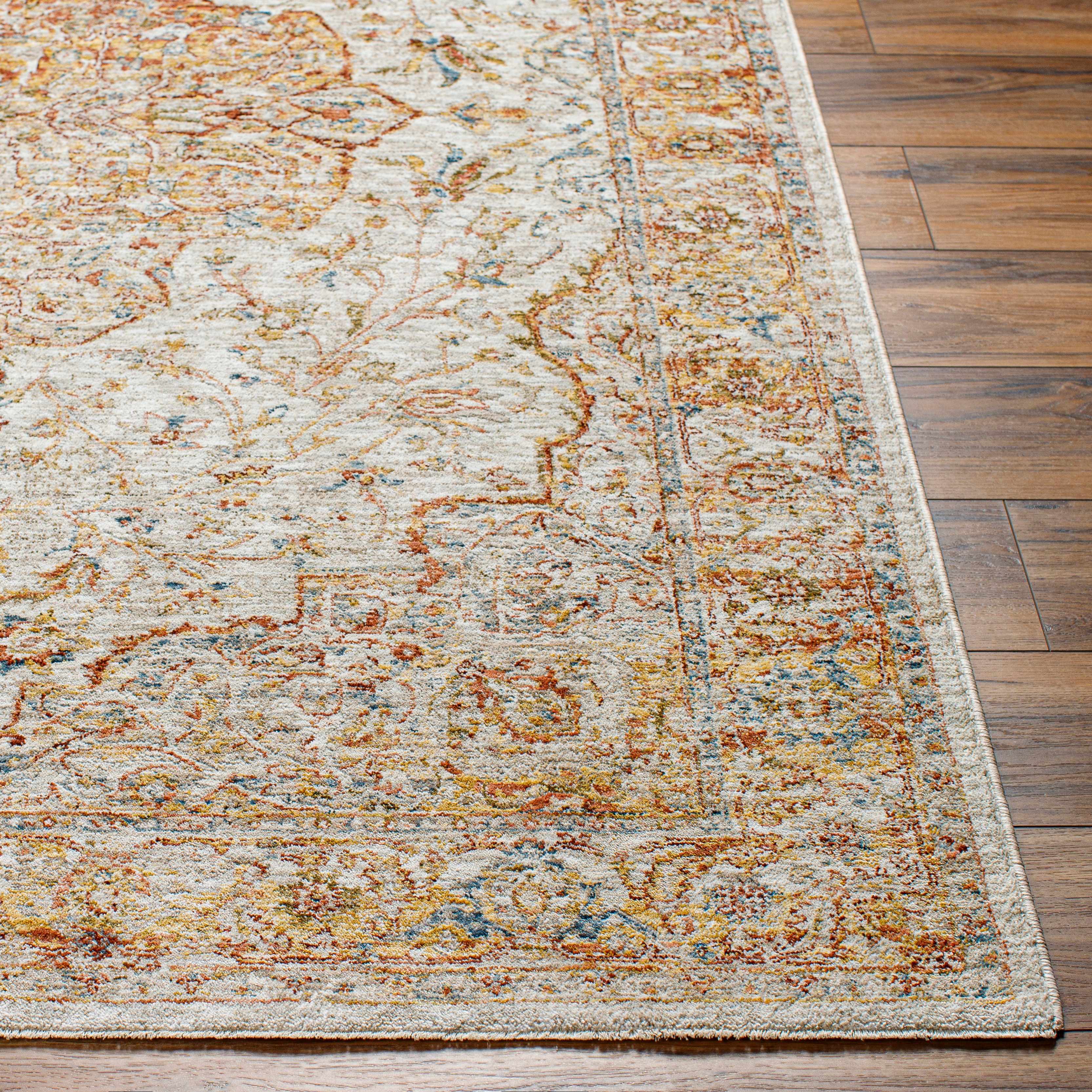 Aman Beige Runner Rug
