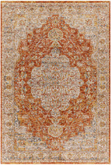 Aman Rust Runner Rug