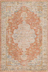 Aman Rust Runner Rug