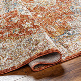 Aman Rust Runner Rug