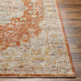 Aman Rust Runner Rug