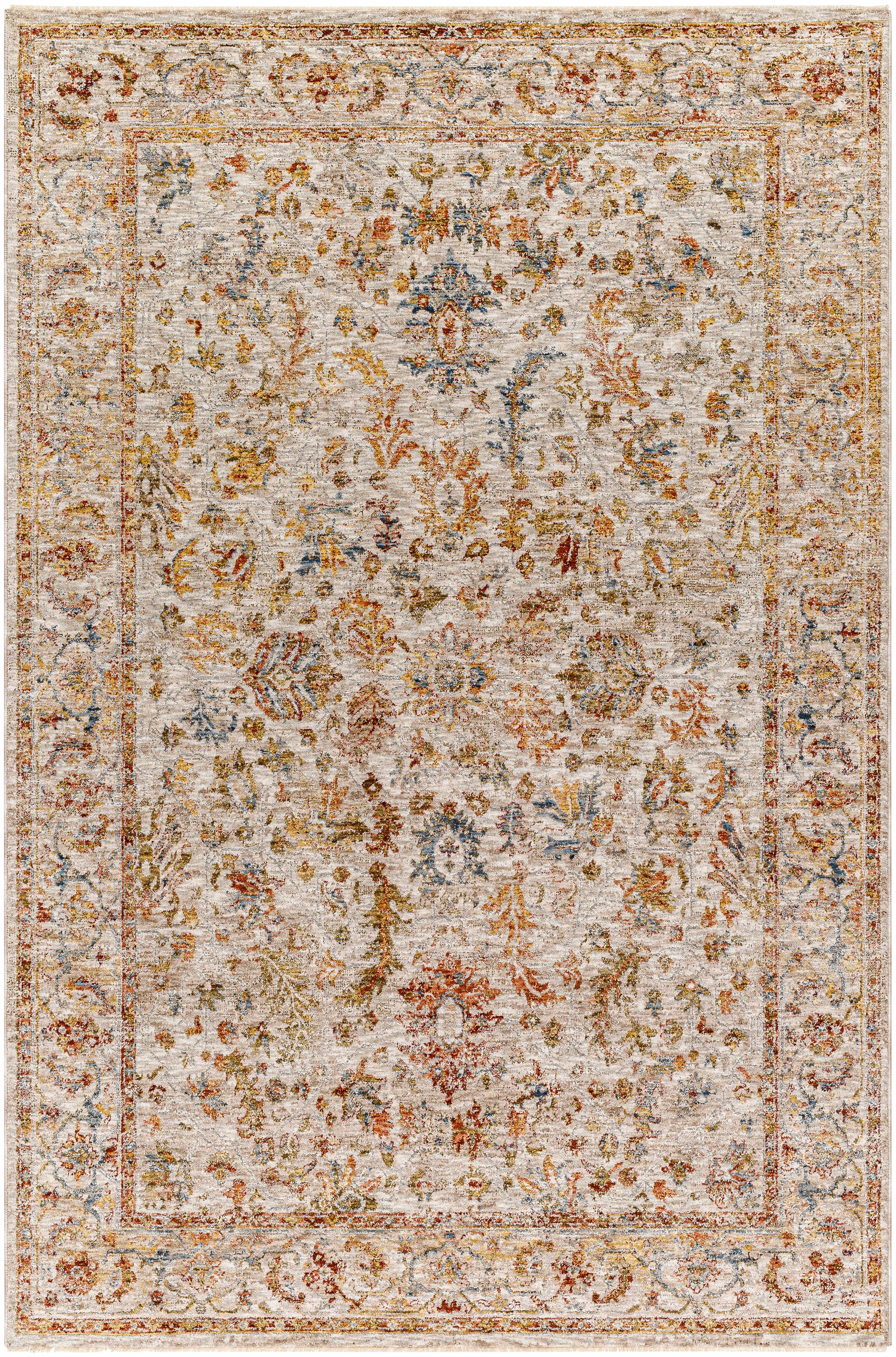 Asabi Beige Runner Rug