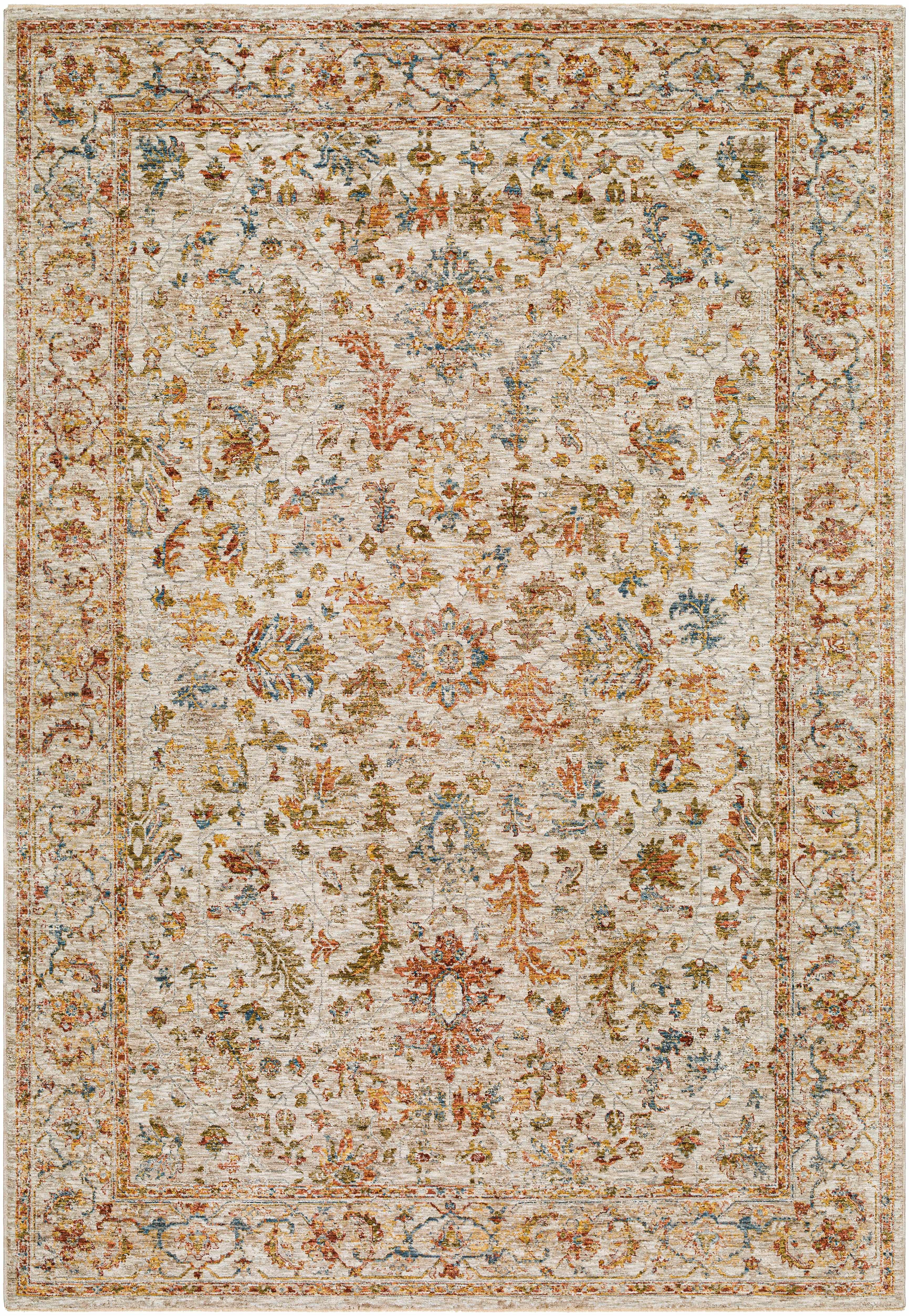 Asabi Beige Runner Rug