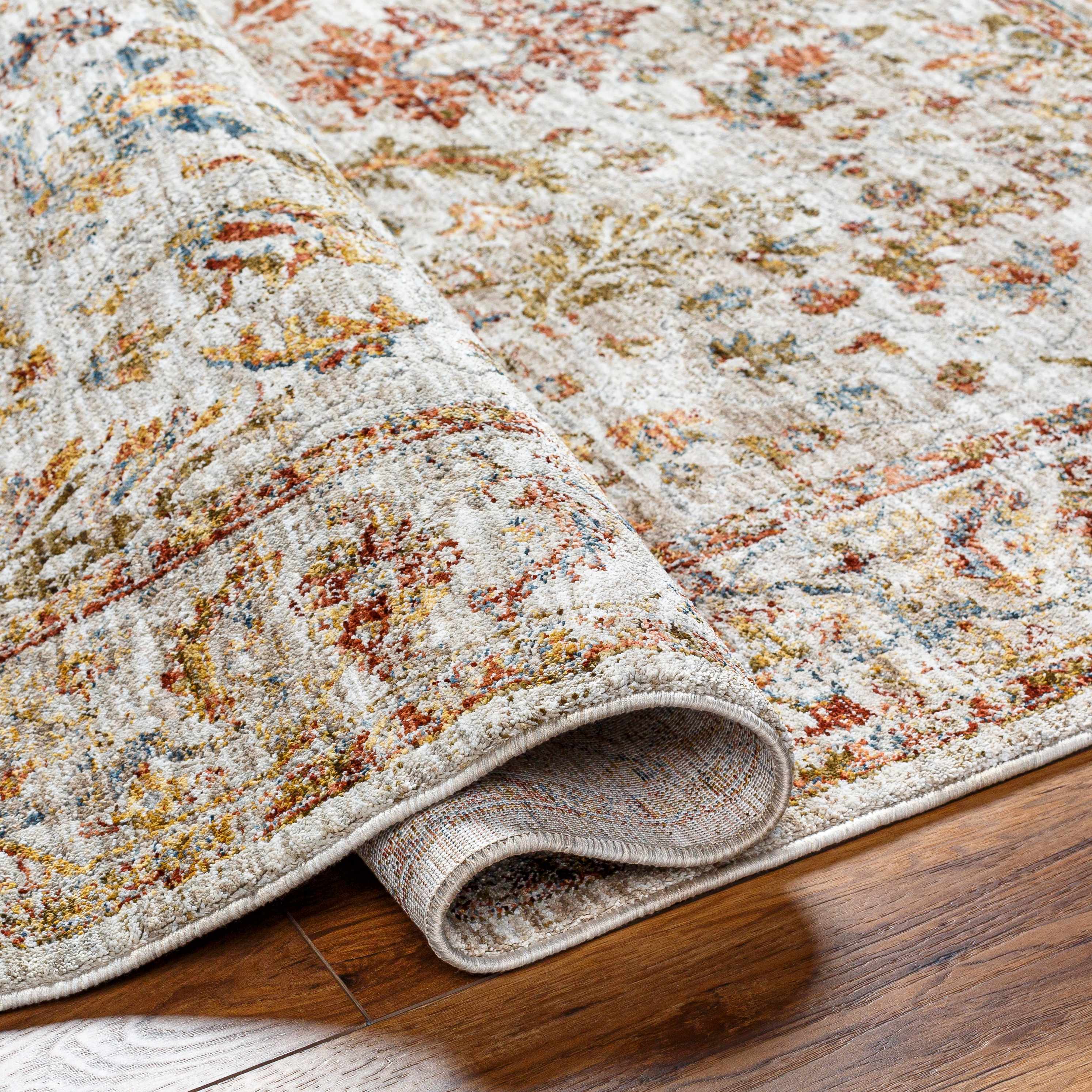 Asabi Beige Runner Rug