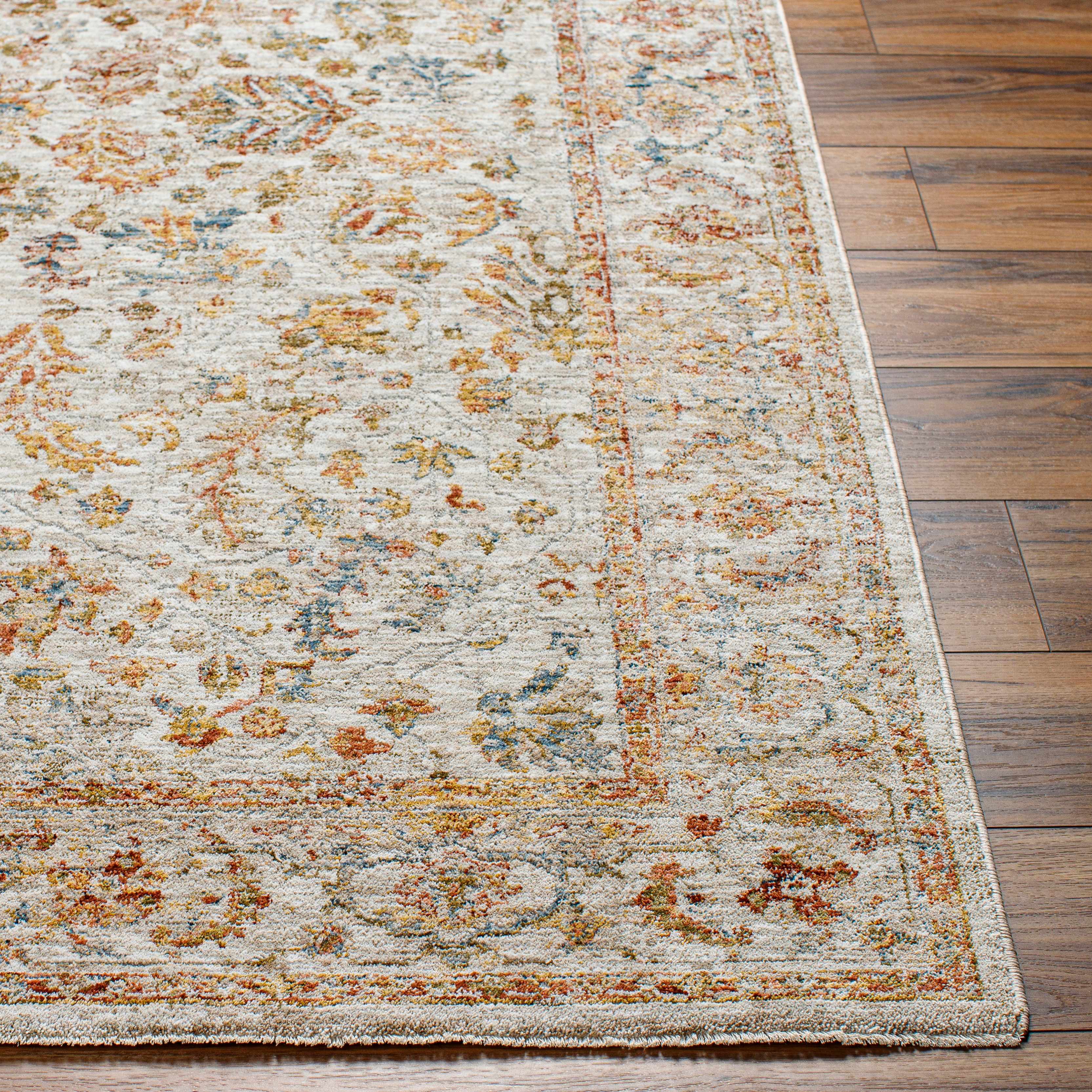Asabi Beige Runner Rug