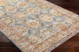 Crescentia Blue & Beige Runner Rug