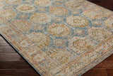 Crescentia Blue & Beige Runner Rug