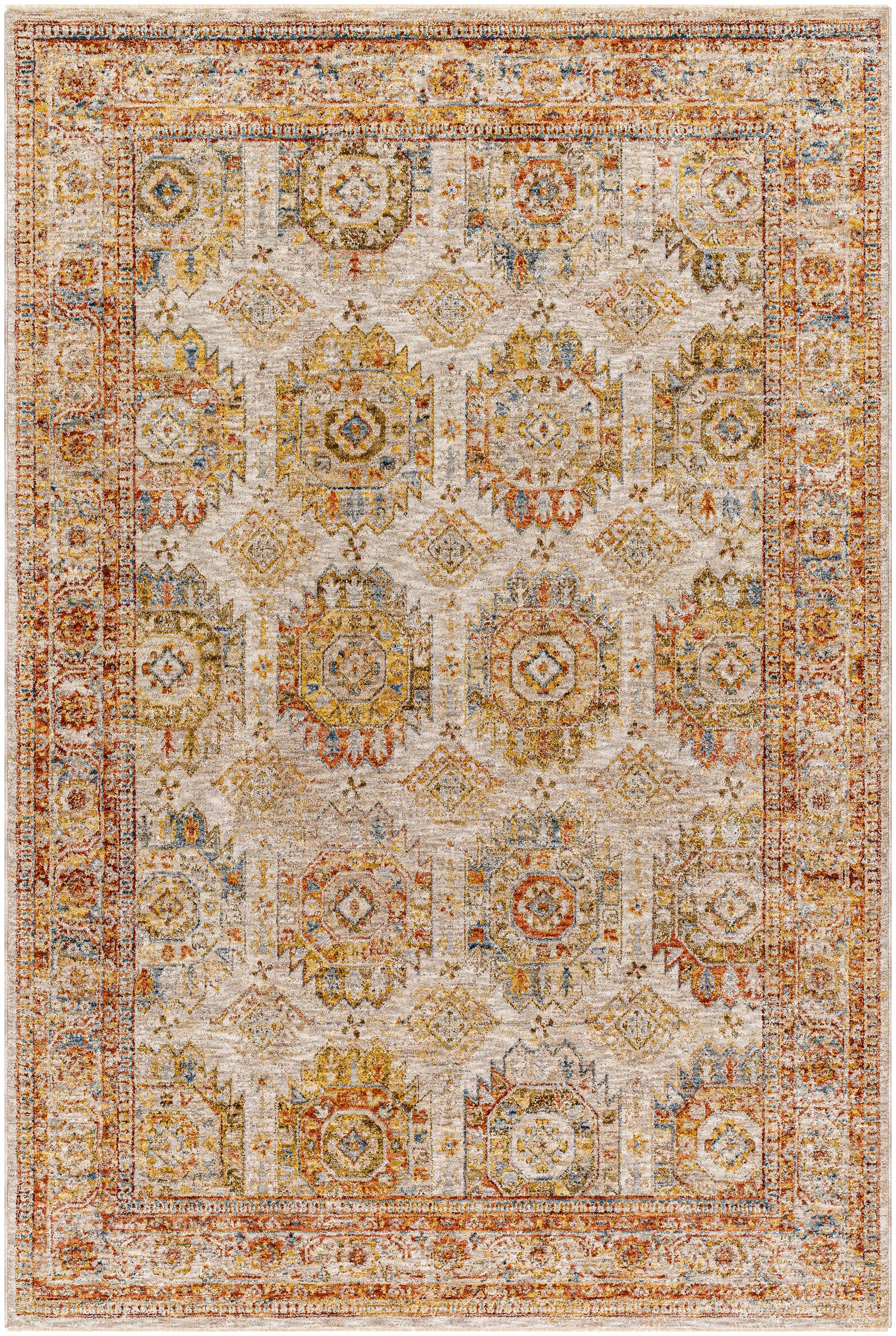 Crescentia Cream Runner Rug
