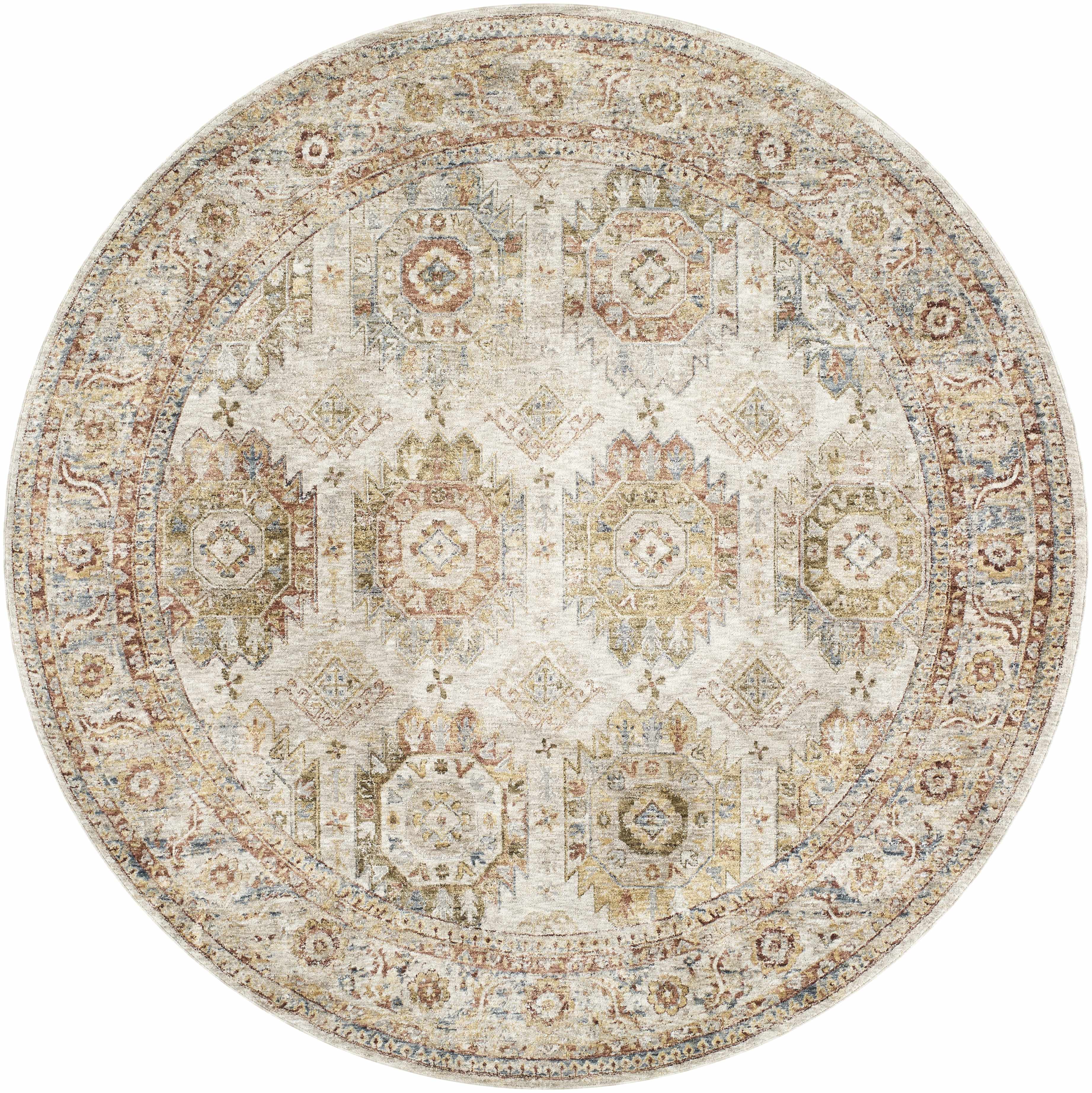 Crescentia Cream Runner Rug