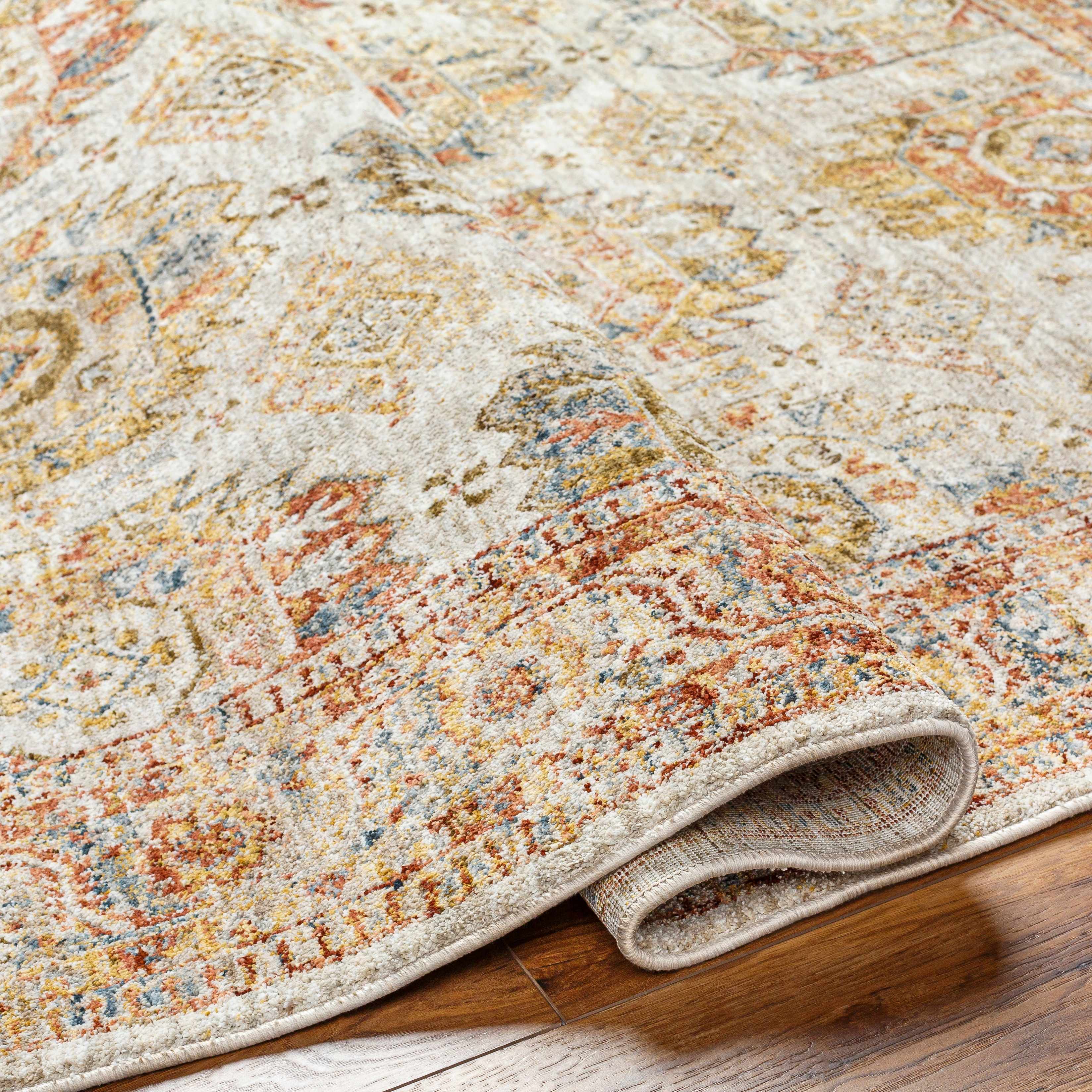 Crescentia Cream Runner Rug