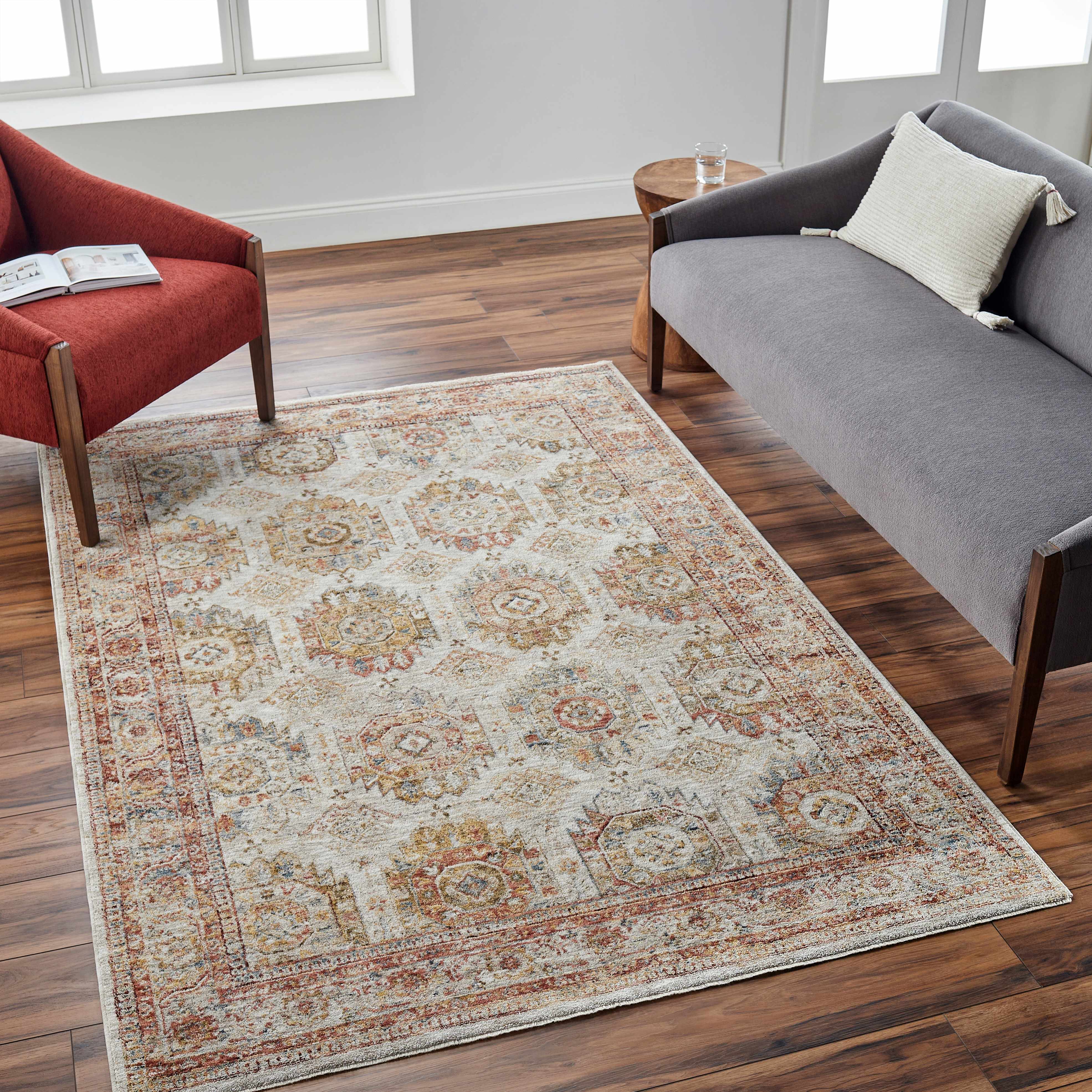 Crescentia Cream Runner Rug