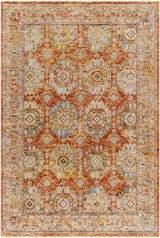 Crescentia Rust Runner Rug