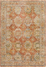 Crescentia Rust Runner Rug