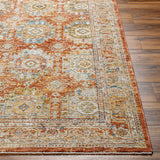 Crescentia Rust Runner Rug