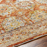Crescentia Rust Runner Rug