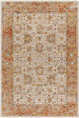 Duong Beige & Rust Runner Rug
