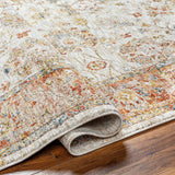 Duong Beige & Rust Runner Rug