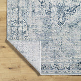 Jemma Blue Medallion Runner Rug