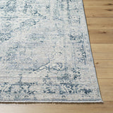 Jemma Blue Medallion Runner Rug