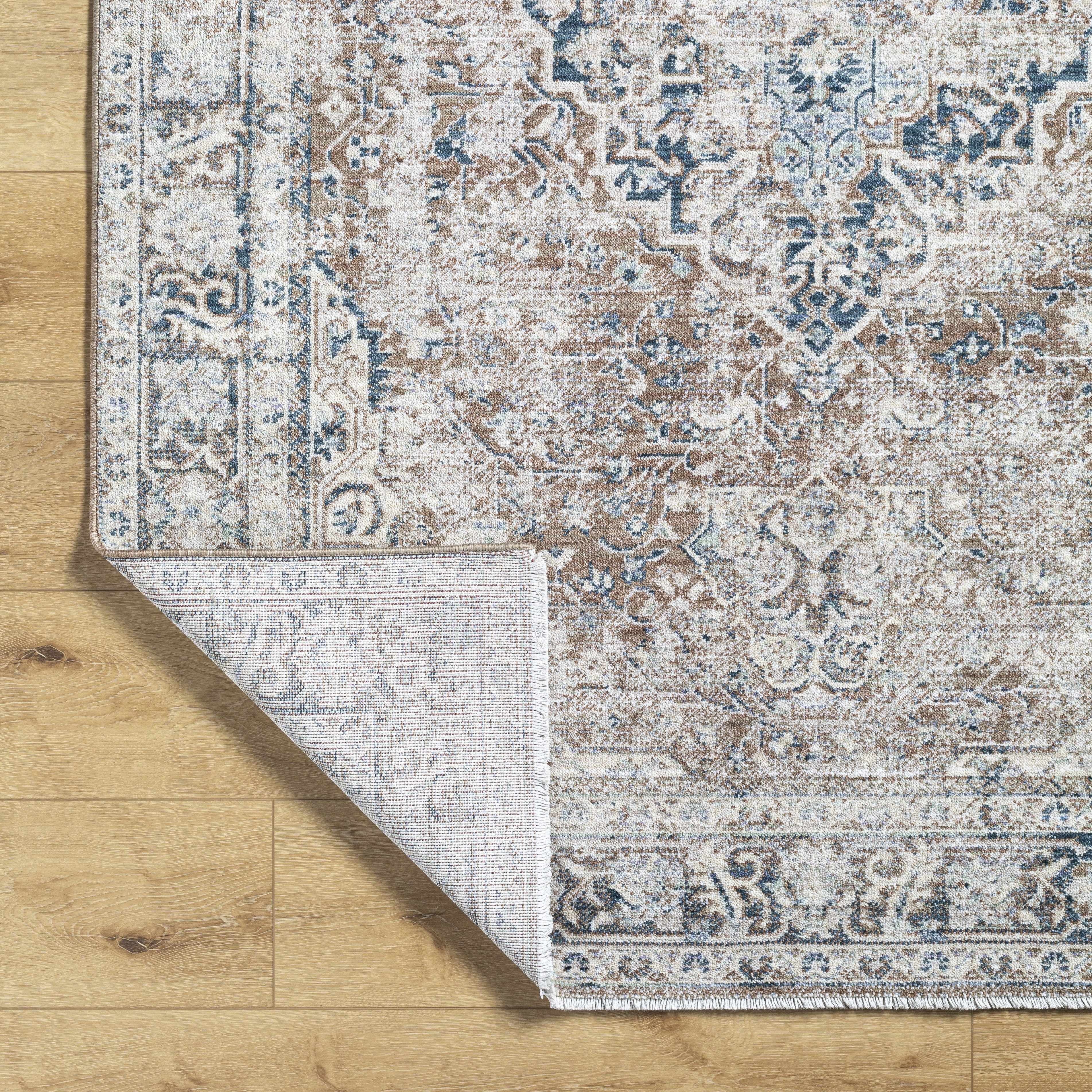Jemma Brown Medallion Runner Rug