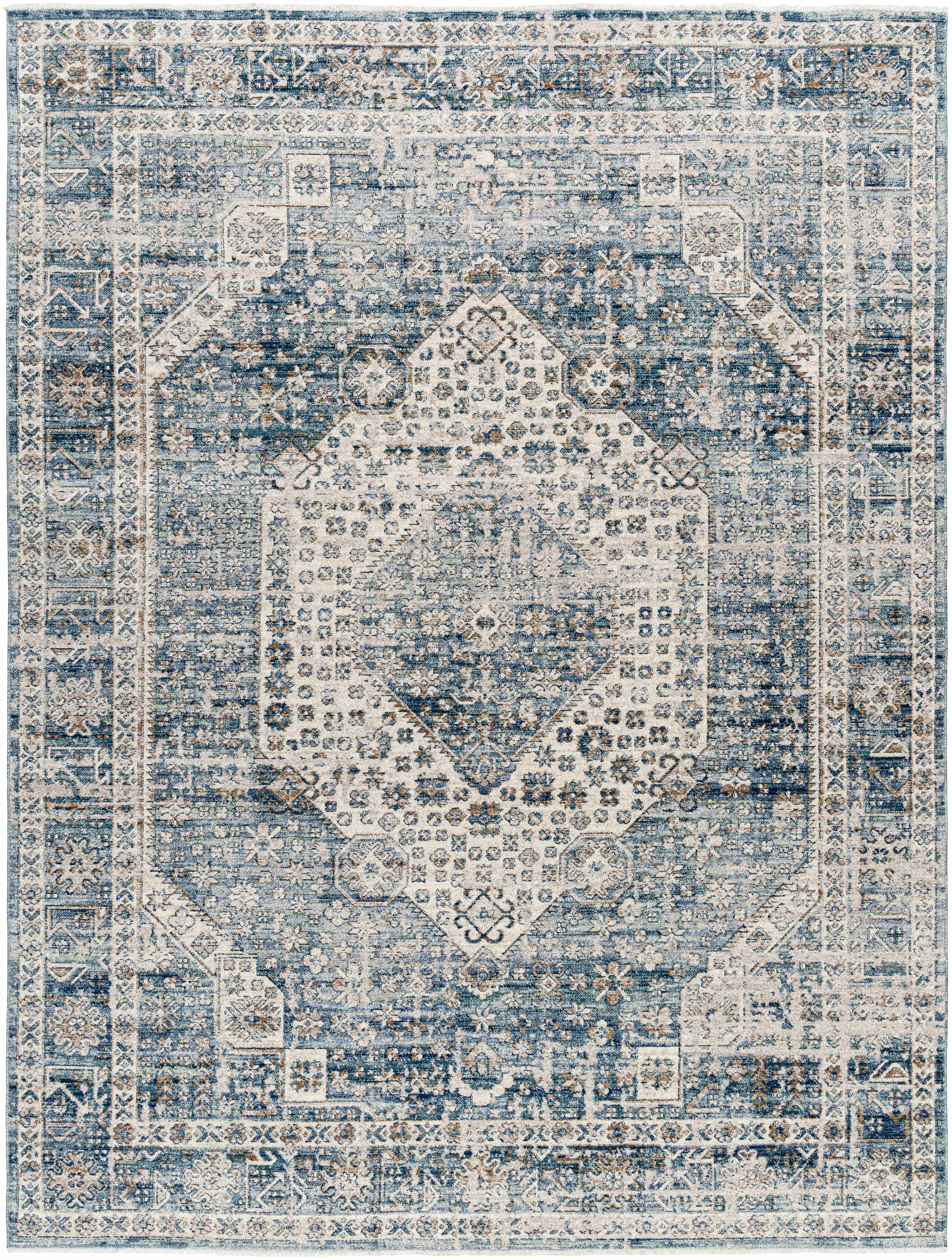 Kalei Blue Runner Rug