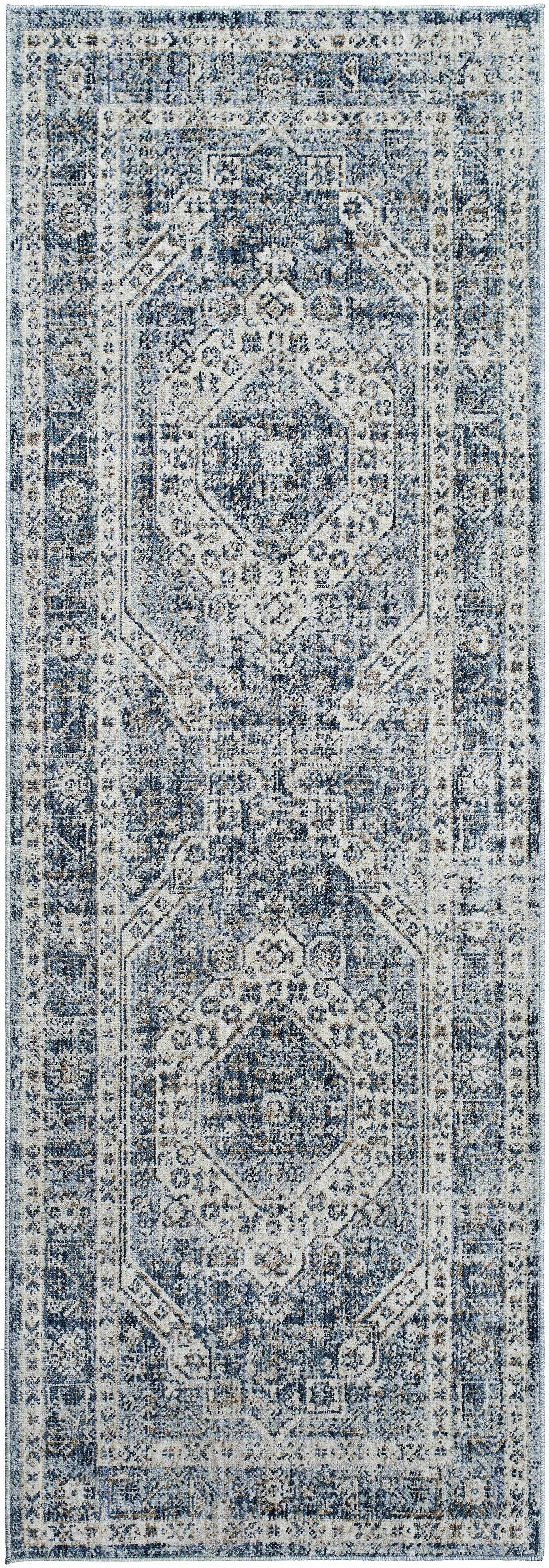 Kalei Blue Runner Rug