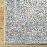 Kalei Beige & Blue Runner Rug