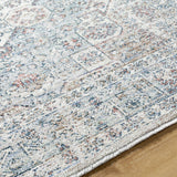 Kalei Beige & Blue Runner Rug