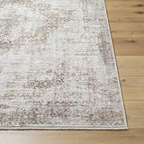 Kosta Beige Medallion Runner Rug
